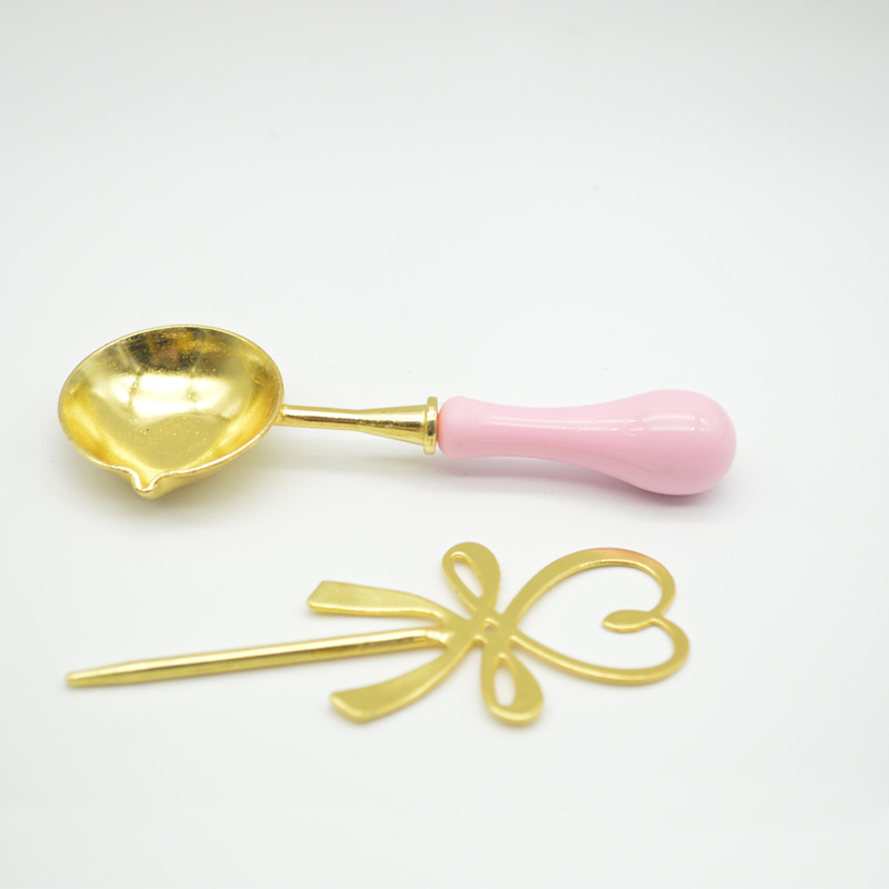 Fire wax seal wax pellet spoon, incense white wax spoon, fire wax tool melting wax spoon, fire wax seal dedicated spoon 