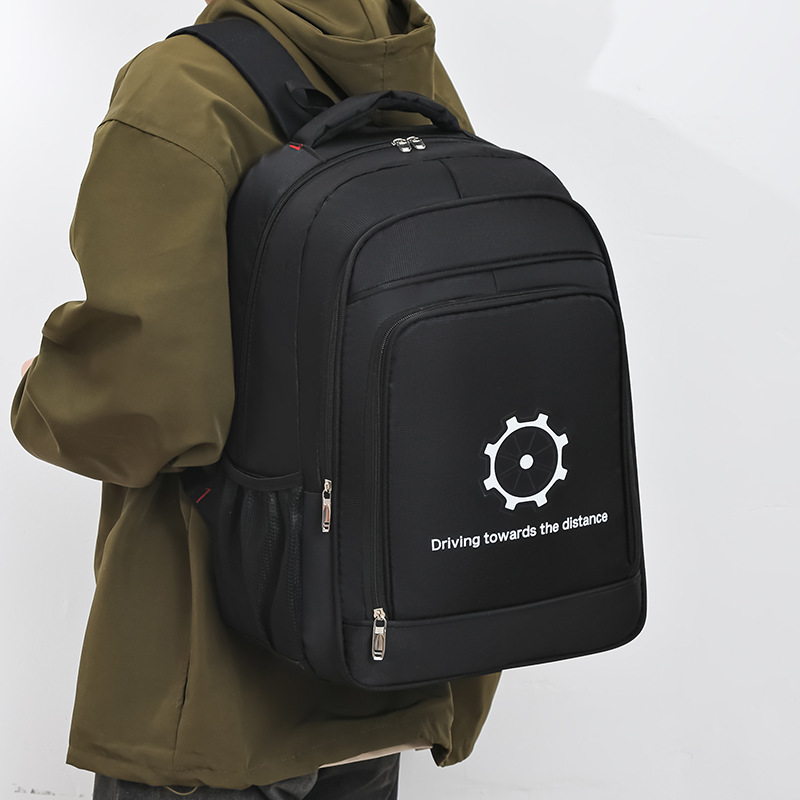 Mochila de viaje de negocios de tendencia, mochila de estudiantes universitarios, mochila de computadora de gran capacidad para hombres, mochila de viaje al aire libre.
