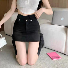 欧美辣妹Pu皮裙半身裙春秋季2025新款裙裤高腰包臀短裙小个子裙子