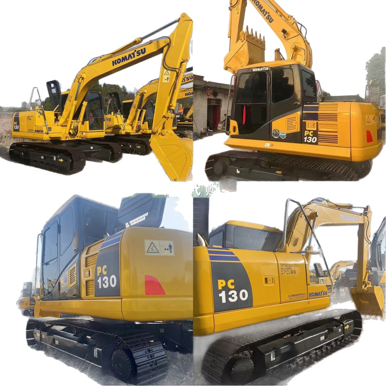 Exportación Sudeste Asiático África América del Sur Komatsu120 130 200 240 300 350 PC360 Excavadora
