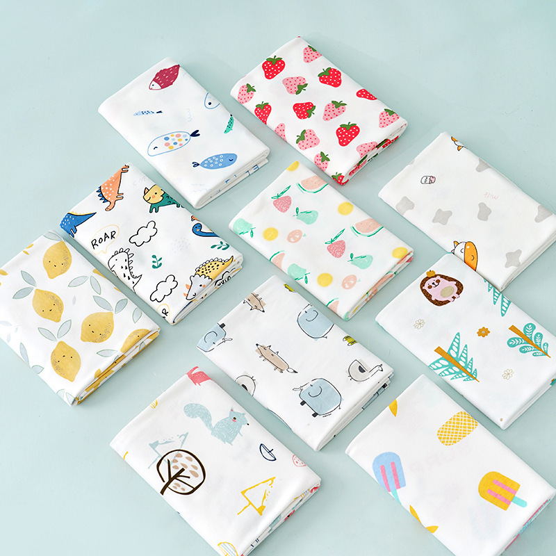 Newborn Baby Pure Cotton Swaddling Blanket, Delivery Room Swaddling Sheet, Swaddling Cloth, Class a Thin Newborn Baby Swaddling Blanket Wholesale