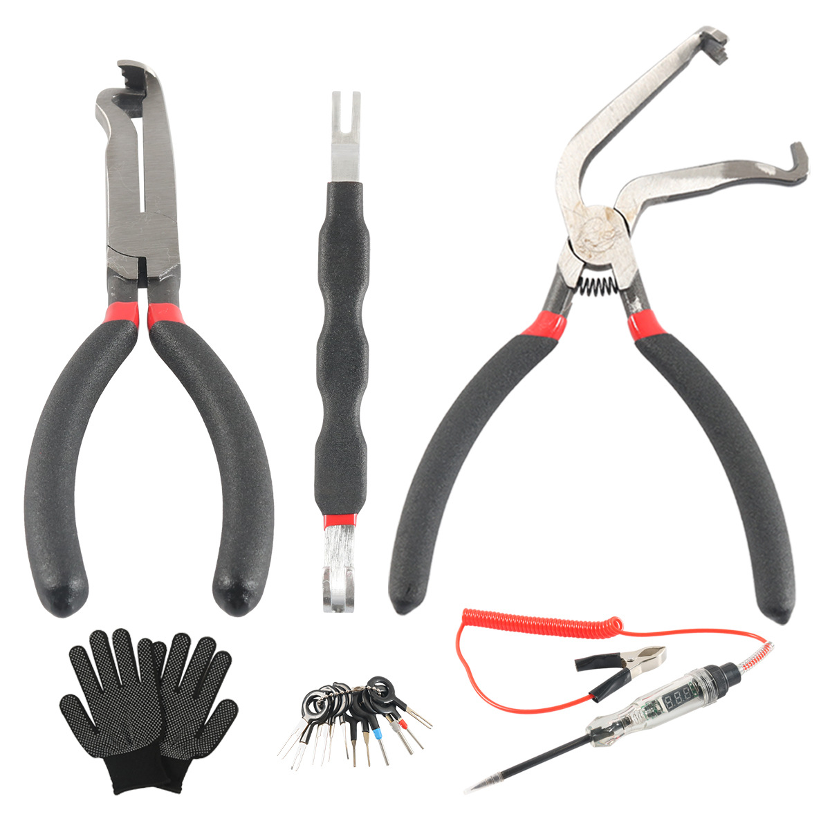 6피스 단로기 펜치 세트 - 테스트 펜 포함