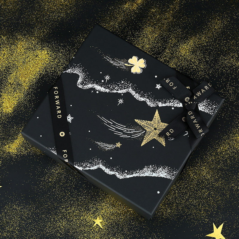 Caja de regalo caja vacía caja de embalaje caja de regalo cubierta del cielo y la tierra caja de regalo de mano al por mayor caja de regalo de lazo rosa