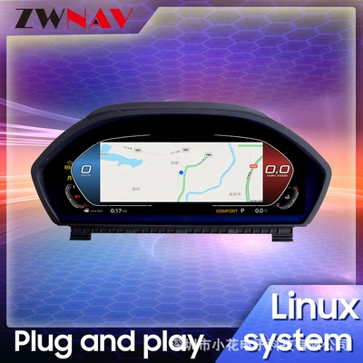 BMW 1-7 Seriyası X1-X6 GT üçün HUD dörd temalı LCD cihaz paneli