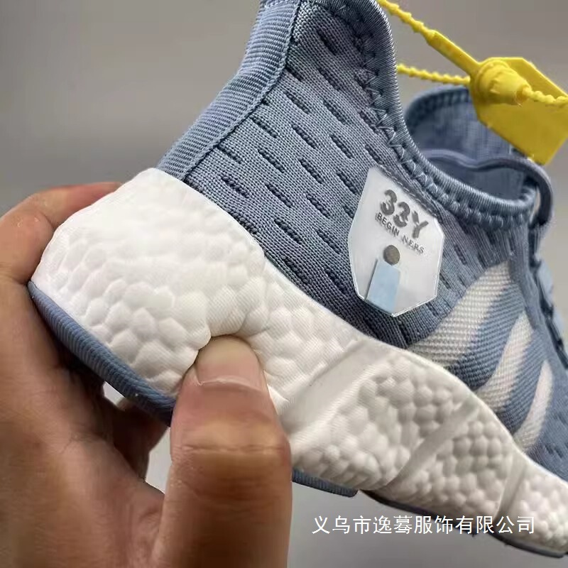 Brand Men's Shoes Sports Clover Popcorn Summer Double Mesh Soft Sole Professional Running Shoes Breathable Non-Slip Men's Wholesale