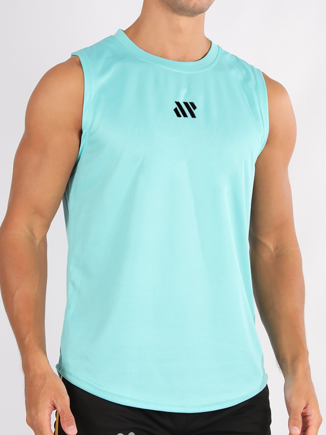 Chalecos de baloncesto masculinos transfronterizos ropa de fitness hombres ropa de fitness relajada sudadera de hombro suelto sudadera de secado rápido sudadera de fitness sin mangas entrenamiento deportivo