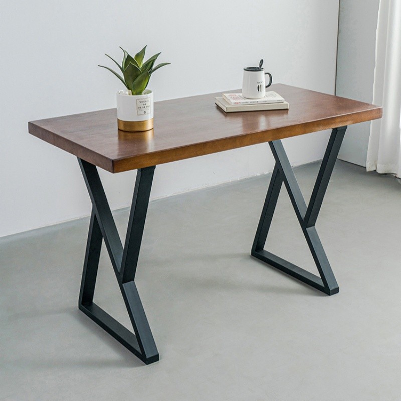 (2개) 바 다리 간단한 테이블 다리 브래킷 아이언 다이닝 테이블 피트 데스크 피트 드레싱 테이블 다리 테이블 다리 책상 다리