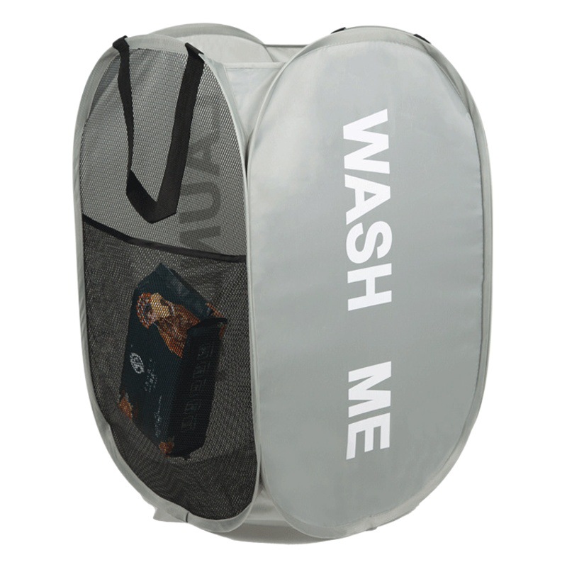 Cesta de ropa sucia Cesta de ropa sucia impresa plegable Cesta de ropa sucia Marco de almacenamiento de ropa sucia Cesta de almacenamiento de dormitorio Cesta de lavandería de artefactos Cesta grande