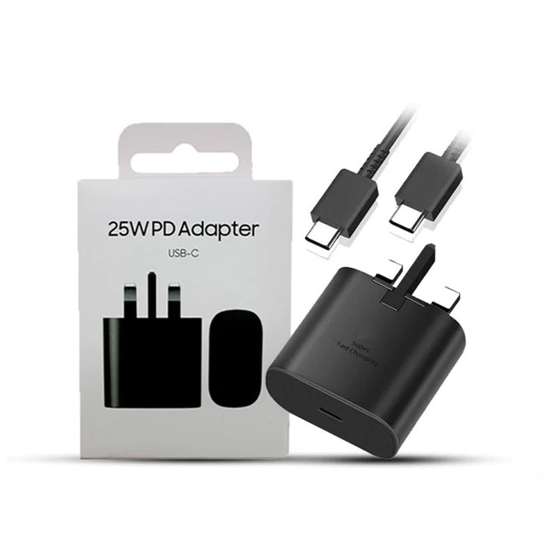 45W/25W British Standard Pd Fast Charging Head Set Suitable for Xiaomi, Samsung, and Apple Phones Usb-C Charger Flash Charging Cable 45W/25W British Standard Pd Fast Charging Head Set Suitable for Xiaomi, Samsung, and Apple Phones Usb-C Charger Flash Charging Cable