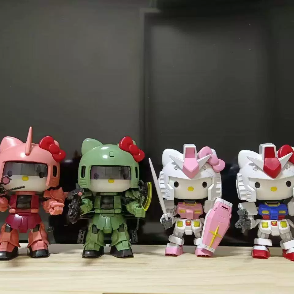 [Горячая распродажа на 30 дней, 1182 шт.] Новая заводская распродажа, быстрая доставка HELLO KITTY Hello Kitty, оригинальная сборка Zaku