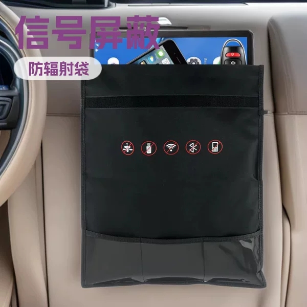 New Faraday Bag Car Key Protector Signal Blocking Bag Mobile Phone Anti-Radiation Bag Signal Blocking Bag