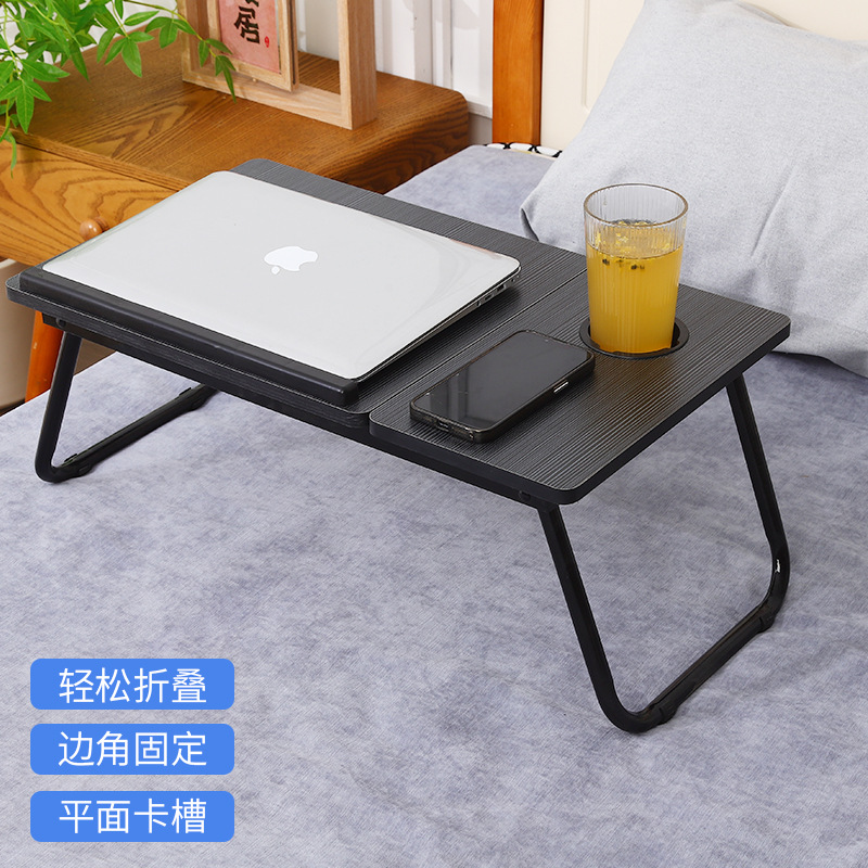 6段昇降折り畳みテーブルベッド上の小さなテーブル学生多機能学習机折り畳み可能なノートパソコンテーブル