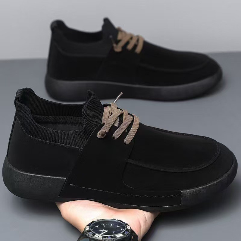 2026 nuevos zapatos casuales de hombre ligeros con un solo pie zapatos de conducción de hombre cómodos zapatos de moda al por mayor image 5