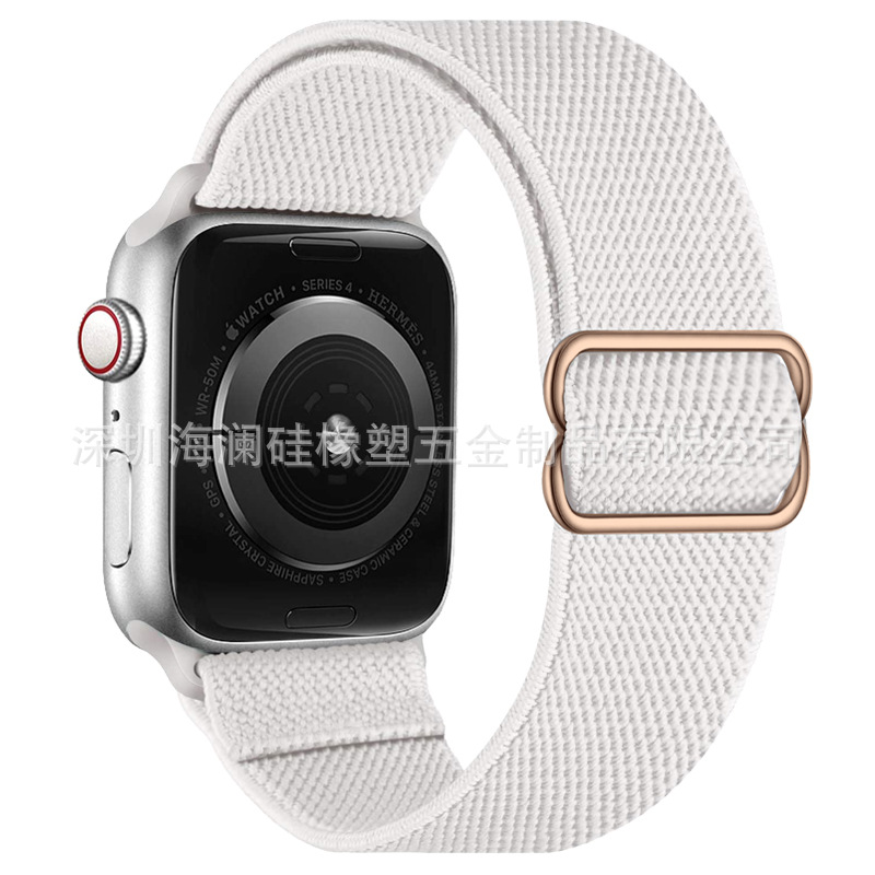 Adecuado para Apple correa de reloj iwatch8 Apple correa de reloj hebilla elástica correa de reloj de nylon