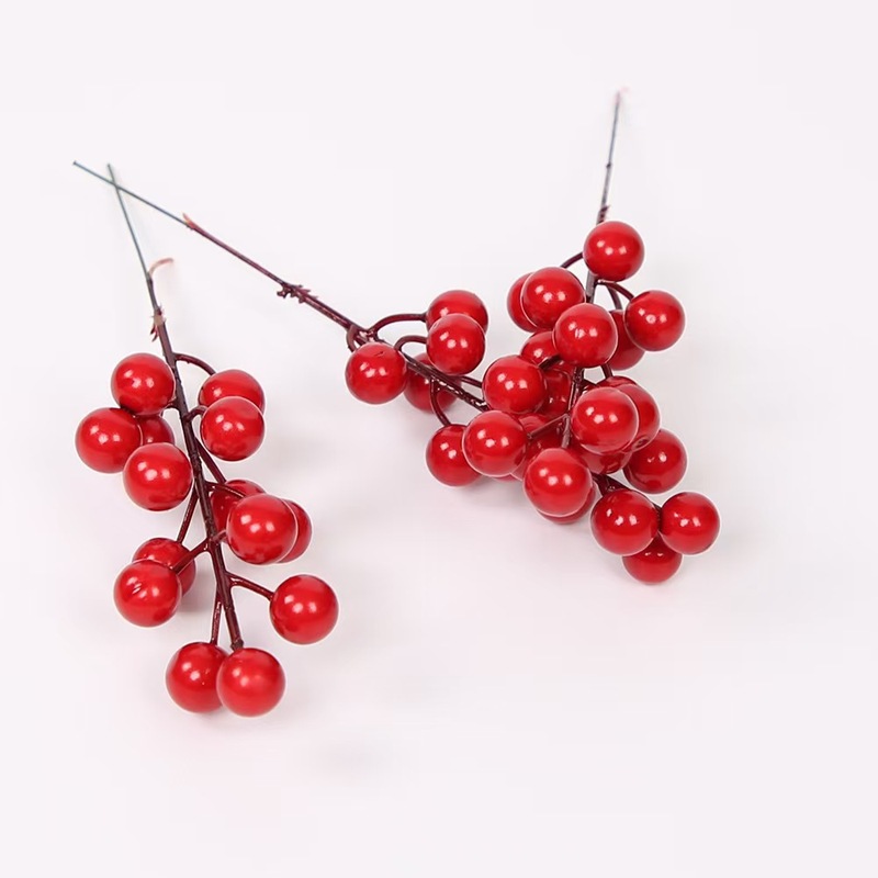 Artificial Red Fruit Fortune Fruit 7 Fruits 14 Fruits 30 Fruits Berry Cuttings Christmas Decoration Golden Fruit Silver Fruit Holly Fruit Artificial Red Fruit Fortune Fruit 7 Fruits 14 Fruits 30 Fruits Berry Cuttings Christmas Decoration Golden Fruit Silver Fruit Holly Fruit