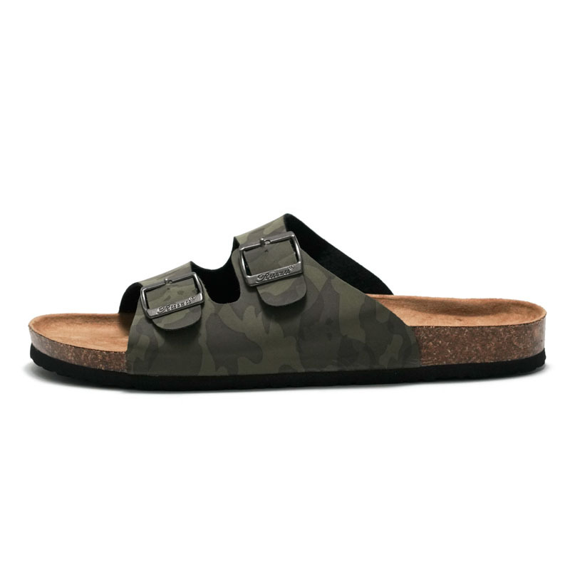 Ruizu 2025 New Summer Camouflage Slippers For Men And Women Couple Beach Sandals Water Cork Outdoor Trendy_voghion.com