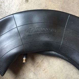 4.00-8 straight mouth natural rubber inner tube is suitable for trolley unicycle micro Tiller