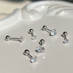 ピアスの女性は耳の穴を養います。シンプルで小さい耳の骨釘insの高い顔のイヤリングのイヤリングのアクセサリーは寝ます。