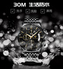 Waterproof trend men's watch, universal quartz watches, European style, wholesale