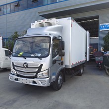 新款4.2米蓝牌冷藏车 国六福田欧马可S1冻货食品水果蔬菜冷链货车