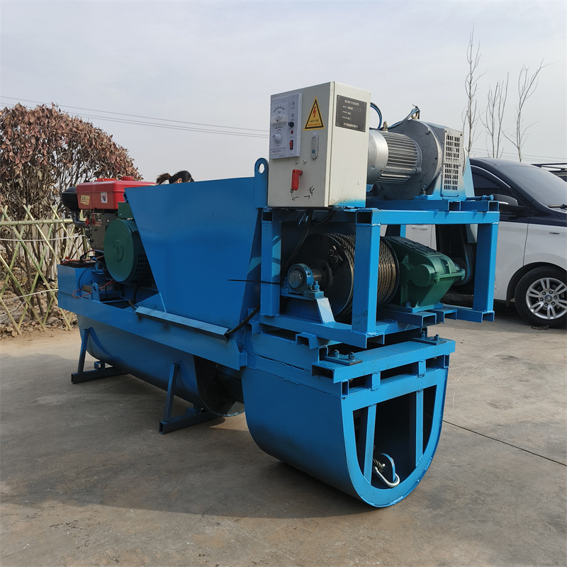 自走式水沟滑模机厂家 出口合作水渠一次成型机 混凝土现浇水渠机