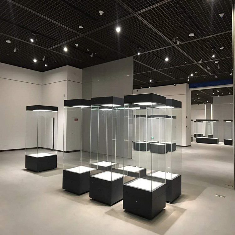 华世大帝独立柜展柜 文物收藏品展示柜台厂家直销