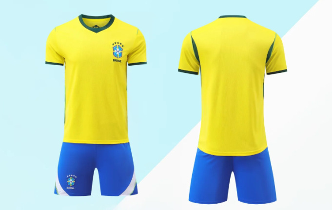 Camiseta de fútbol infantil Copa del Mundo 2026 Camiseta de fútbol nacional Estados Unidos Brasil Francia Alemania Camiseta infantil