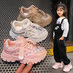 子供靴男の子春新作スポーツ靴2023春秋女の子カジュアルシューズ