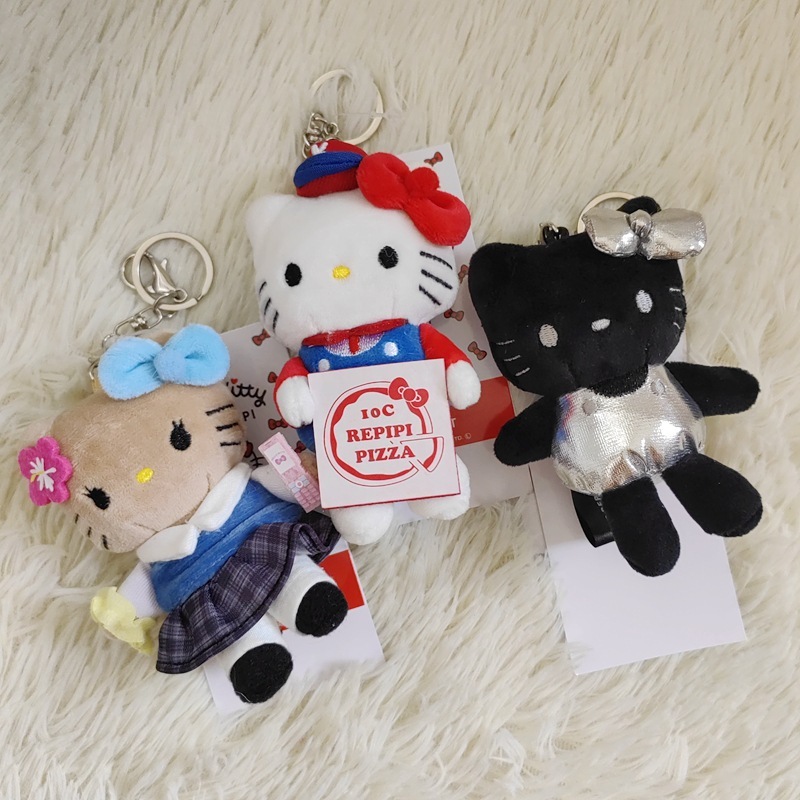 新しいニッチインスタイルシルバーレピ猫バッグペンダントかわいいキーホルダー人形|undefined