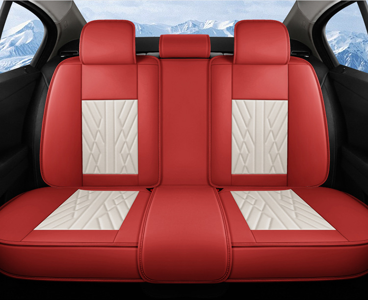 New Car Seat Cushion, Full Leather, All-Inclusive Car Cushion, Seat Cover, Four-Season Universal Leather Cushion, Car Cover, Cross-Border Wholesale