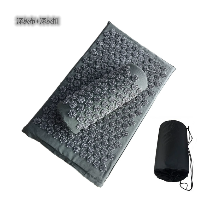 Йога иглоукалывание массажный коврик yoga massage mattress Хлопковая ткань капли лотоса