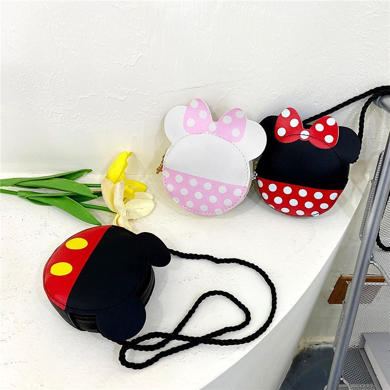 Children's bag, single-shoulder bag, 2021 new cute little bag, PU crossbody bag, trendy mini coin purse for boys and girls undefined