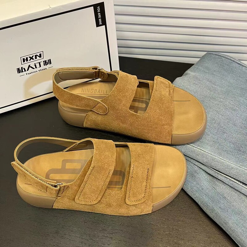 Birkenstock Slippers for Women, Summer 2026 New Retro Style with Velcro Straps, Soft Sole, Casual Fashion Sandals for Women Birkenstock Slippers for Women, Summer 2026 New Retro Style with Velcro Straps, Soft Sole, Casual Fashion Sandals for Women