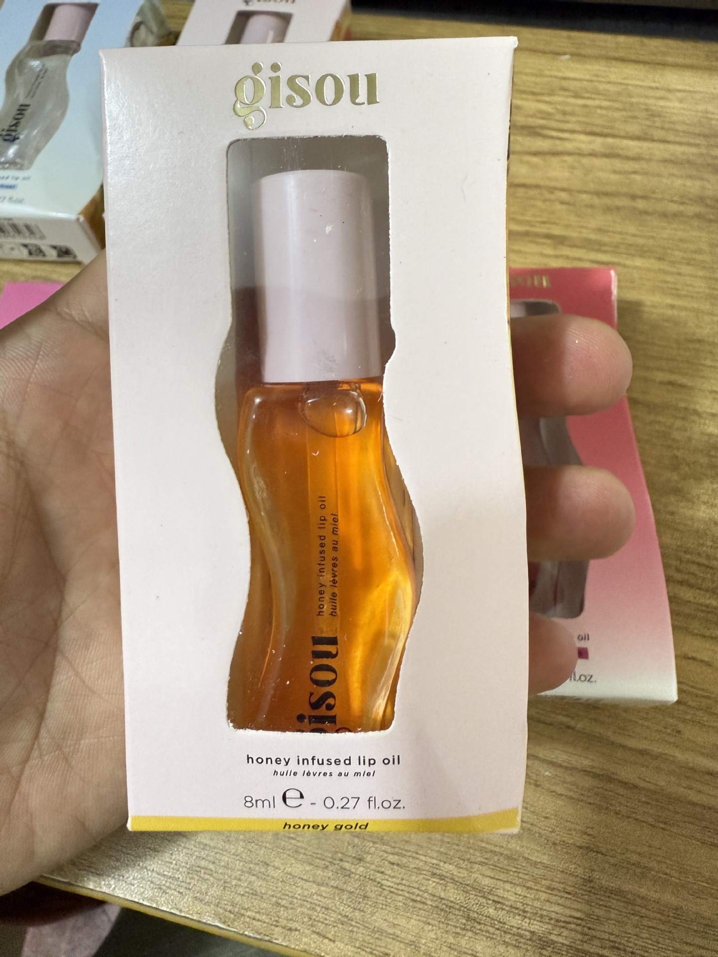 Conjunto de explosión transfronteriza conjunto de valor conjunto de perfumes para el cabello aceite esencial crema hidratante lápiz labial miel labial en stock