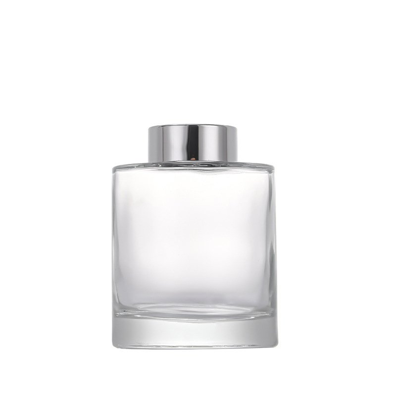 Botella cilíndrica gran boca botella de vino ancestral Marlon transparente 150ml botella vacía de vidrio de alto valor facial expandir el aroma