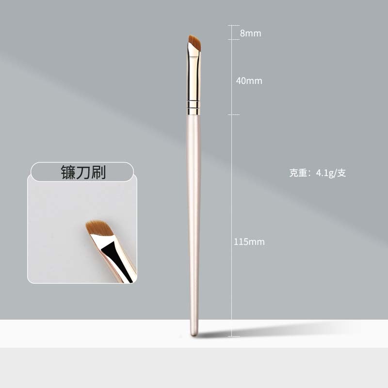 新しい木製ハンドルアイディテールブラシ 5 アイシャドウブラシセット小さなシングルアイライナーアイシャドウブラシ|undefined