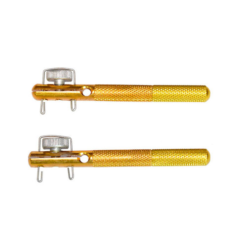 Metal manual hook tying device dual-purpose fishhook knotter sub-line knotting fishing gear with wholesale sub-line knotter