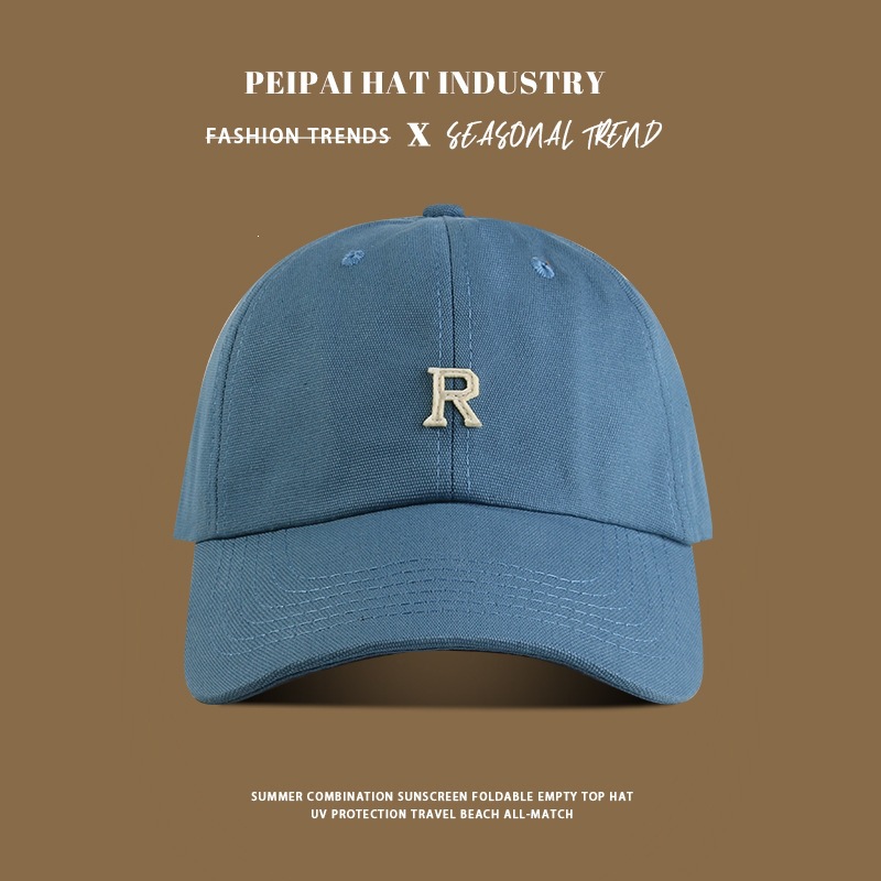 Patch, blue baseball cap