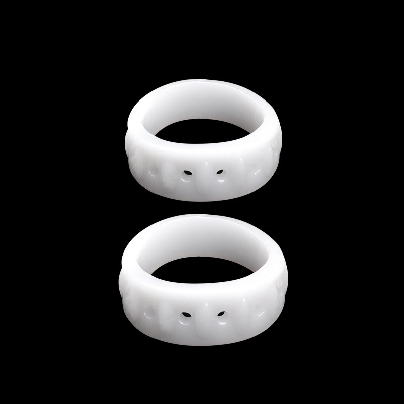 TPE Hollow Locking Ring, Foreskin Restraint Sleeve for Adult Men — detail image 4