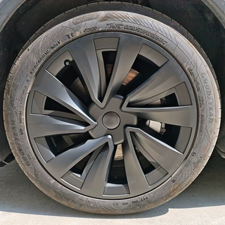 适用于特斯拉焕新款Modely19寸轮毂盖保护圈改装旋风全包边罩版换
