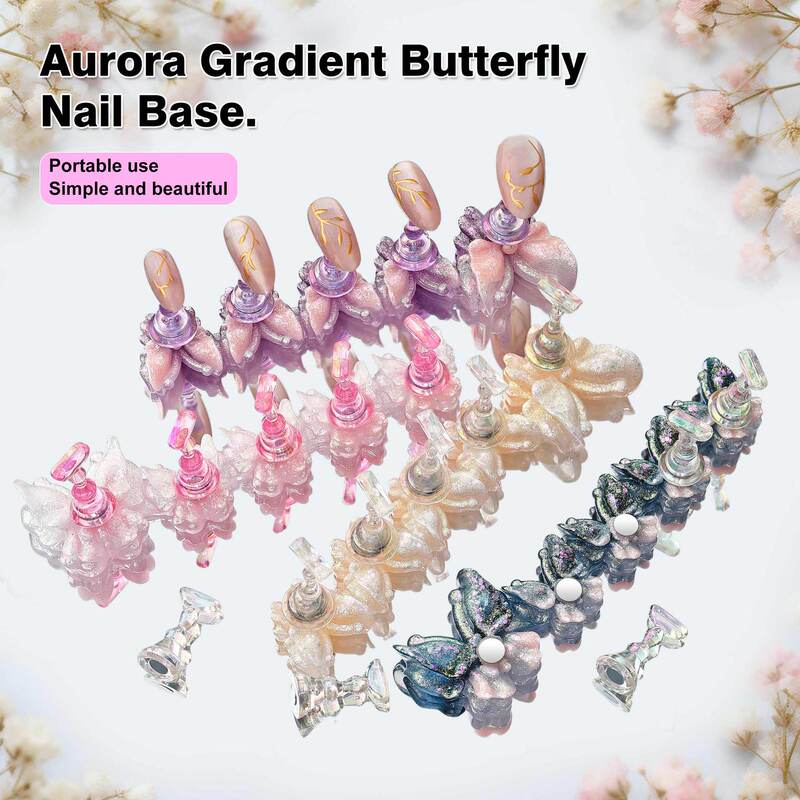 Lotus sequin colorful base nail practice stand for personal DIY photo display props and tools Lotus sequin colorful base nail practice stand for personal DIY photo display props and tools