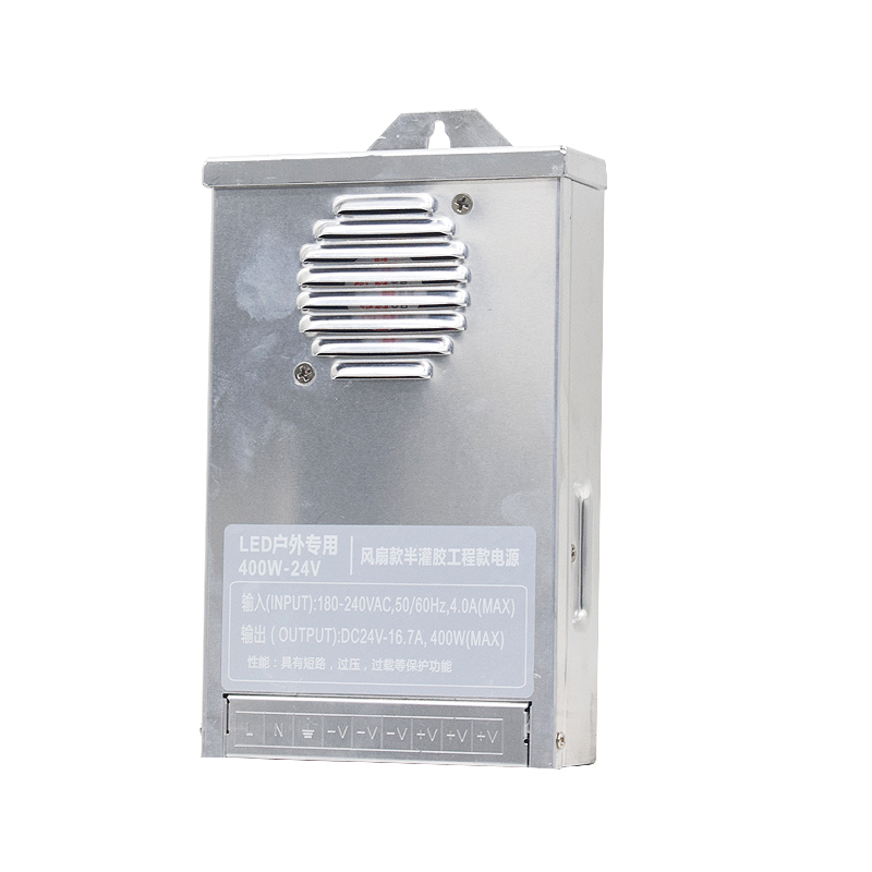LED fuente de alimentación de interruptor a prueba de lluvia 220 rpm 12V33A400W caja de luz 24V cartel publicitario transformador 5V