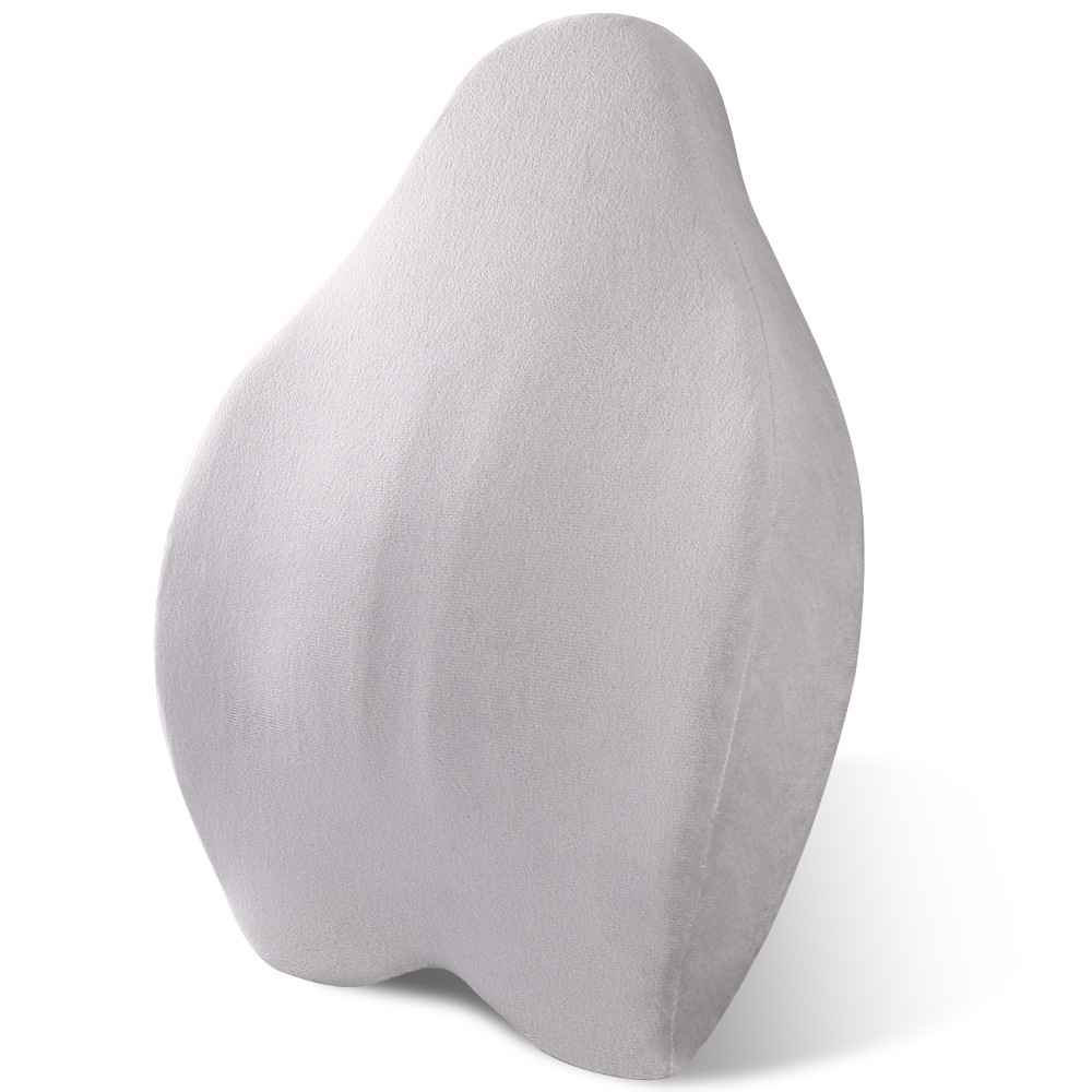 Nuevo cojín de espuma viscoelástica con soporte lumbar de rebote lento para oficina y coche, el cojín para el hogar más vendido de Amazon.