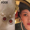 Classic earrings from pearl, ear clips, no pierced ears