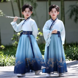 童汉服;儿童表演服;舞台/表演服