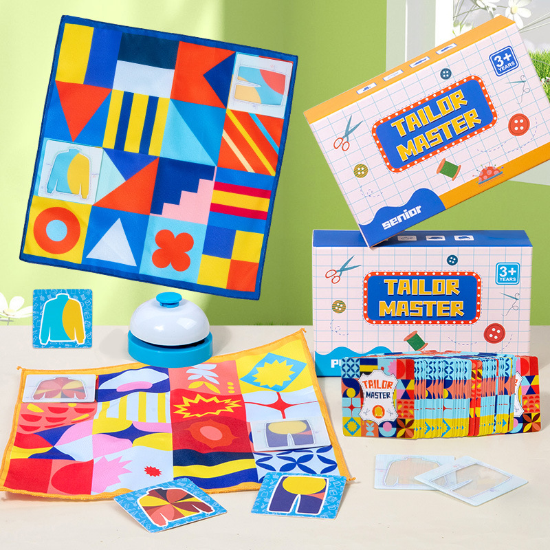 Educativos DE LOS NIÑOS hechos a mano DIY Sastre maestro juguete kindergarten y niñas bebé paño interactivo pequeño Sastre juego
