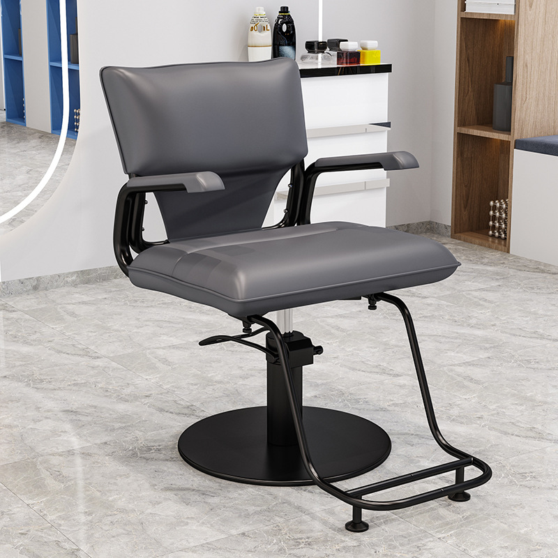 silla de peluquería elevable y giratoria para salón de peluquería especial, silla de peluquería japonesa moderna y simple