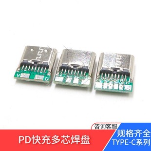 Type-Cĸ�� 16P�A�厧��2/4/6о�p5.1K��� PD���USB�B�������S