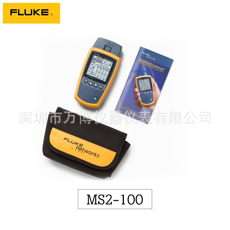 Fluke Networks MicroScanner ™ 2 Industrial Ethernet Cable Tester MS2-100 Fluke Networks MicroScanner ™ 2 Industrial Ethernet Cable Tester MS2-100