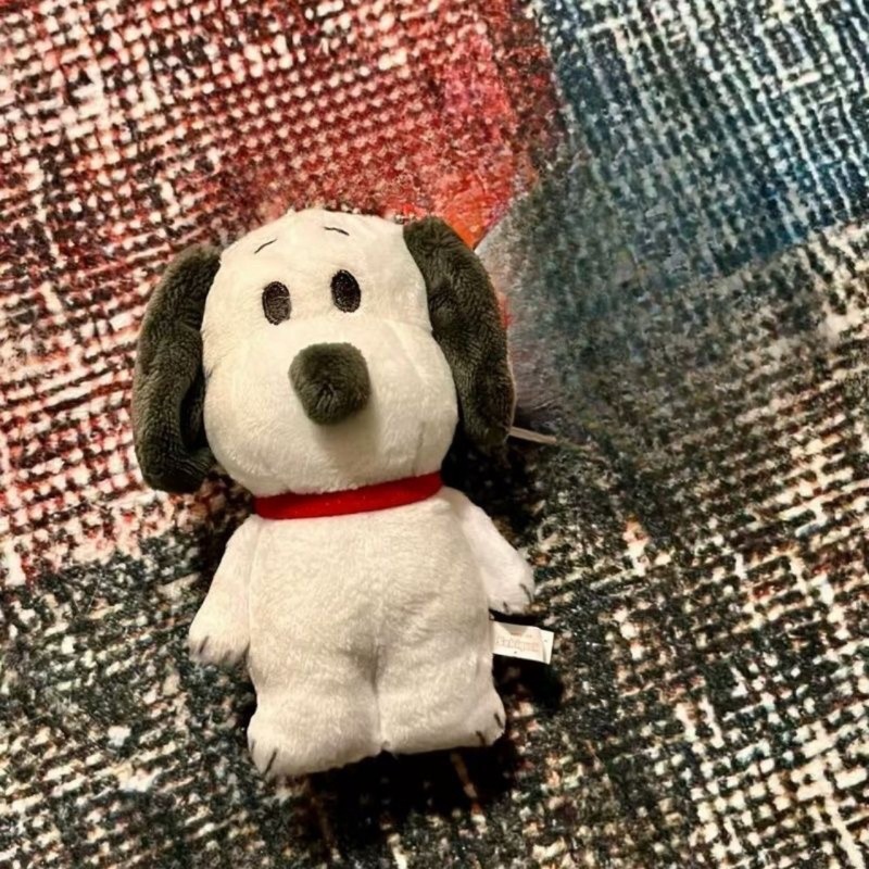 Japanese Snoopy Snoopy Flat Cute Puppy Plush Doll Pendant Bag Confused Tucker Gift